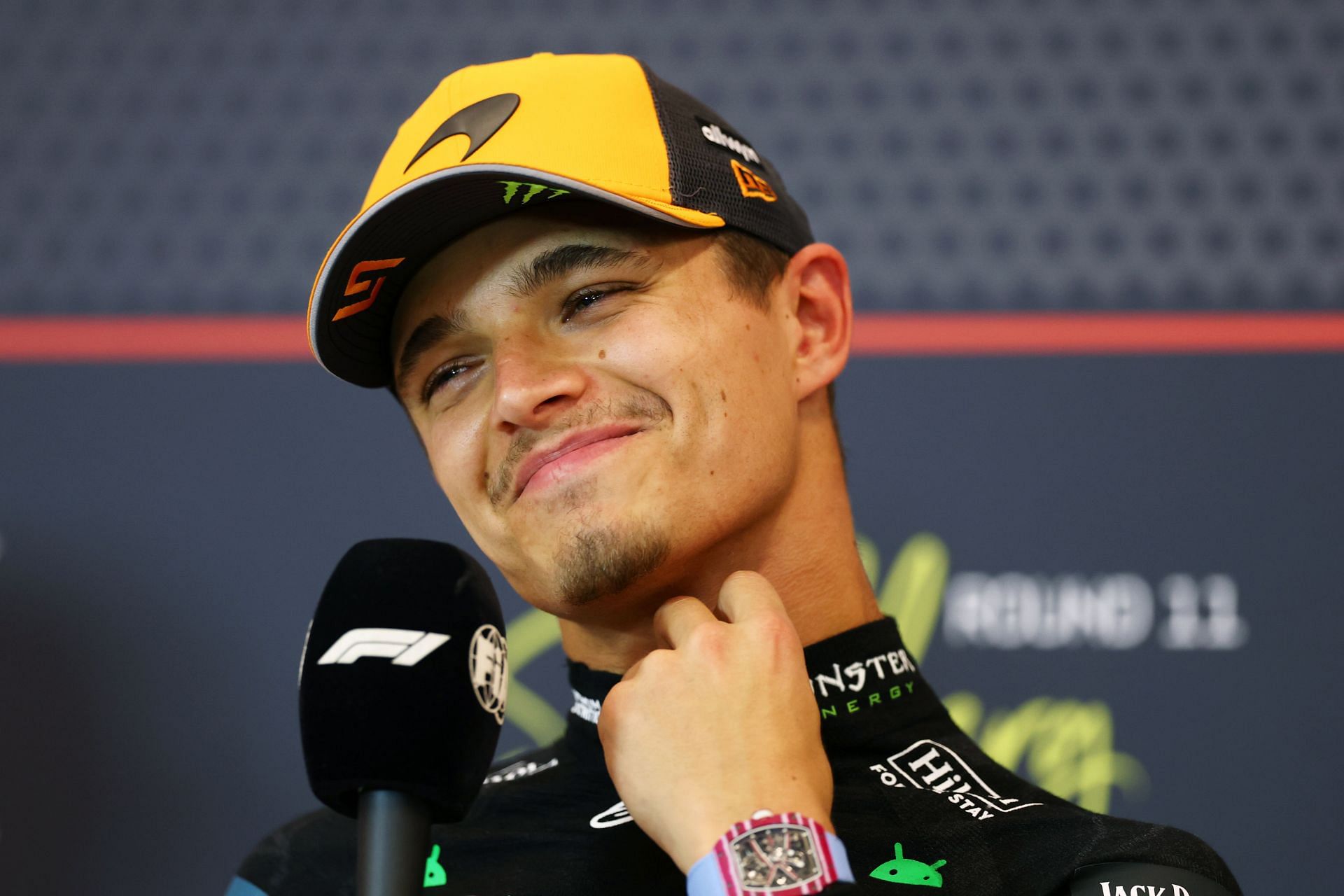 Lando Norris at the F1 Grand Prix of Austria - Qualifying - Source: Getty